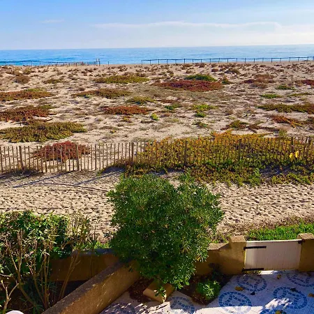 Barcaresa-Villa Sur Le Sable Vue Mer Panoramique Piscine Clim Wifi Le Barcares Exterior photo