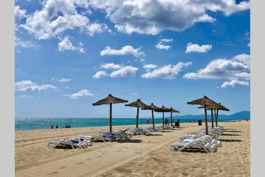 Barcaresa-villa Sur Le Sable Vue Panoramique Piscine Clim Wifi Le Barcares